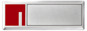 PLACA ID - REGULAR PLUS 27x78 mm - INACAP